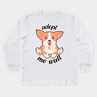 Adopt Me Wall Kids Long Sleeve T-Shirt